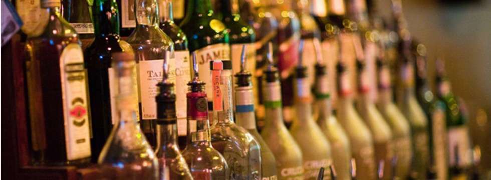 Locally made Cruzan Rum and other spirits