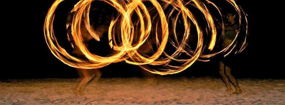 Kiki and the Flaming Gypsies fire dancing troupe