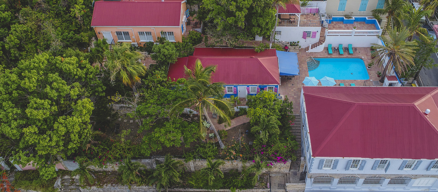 ad sugar apple bed and breakfast aerial