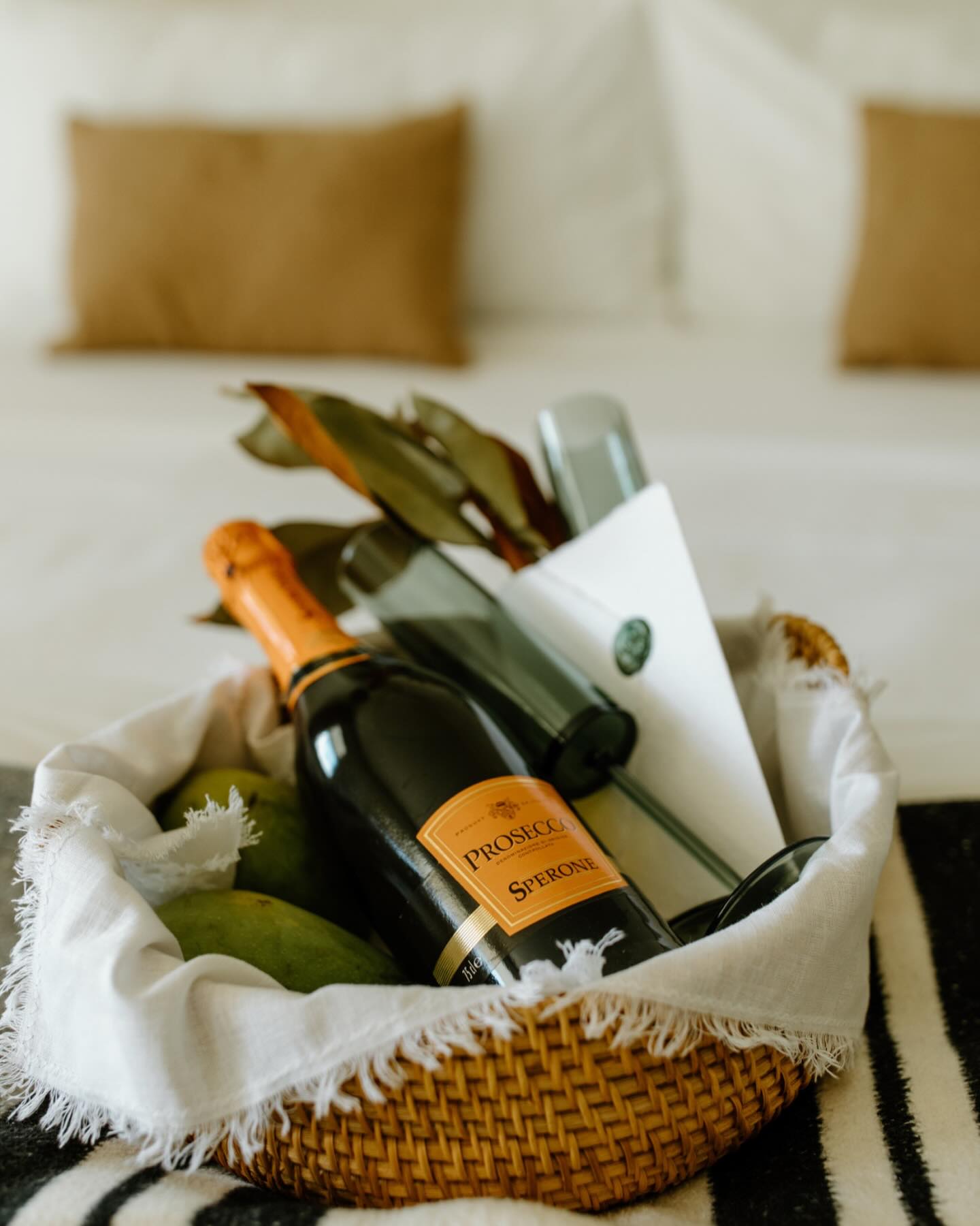 cove hotel welcome basket add on fb