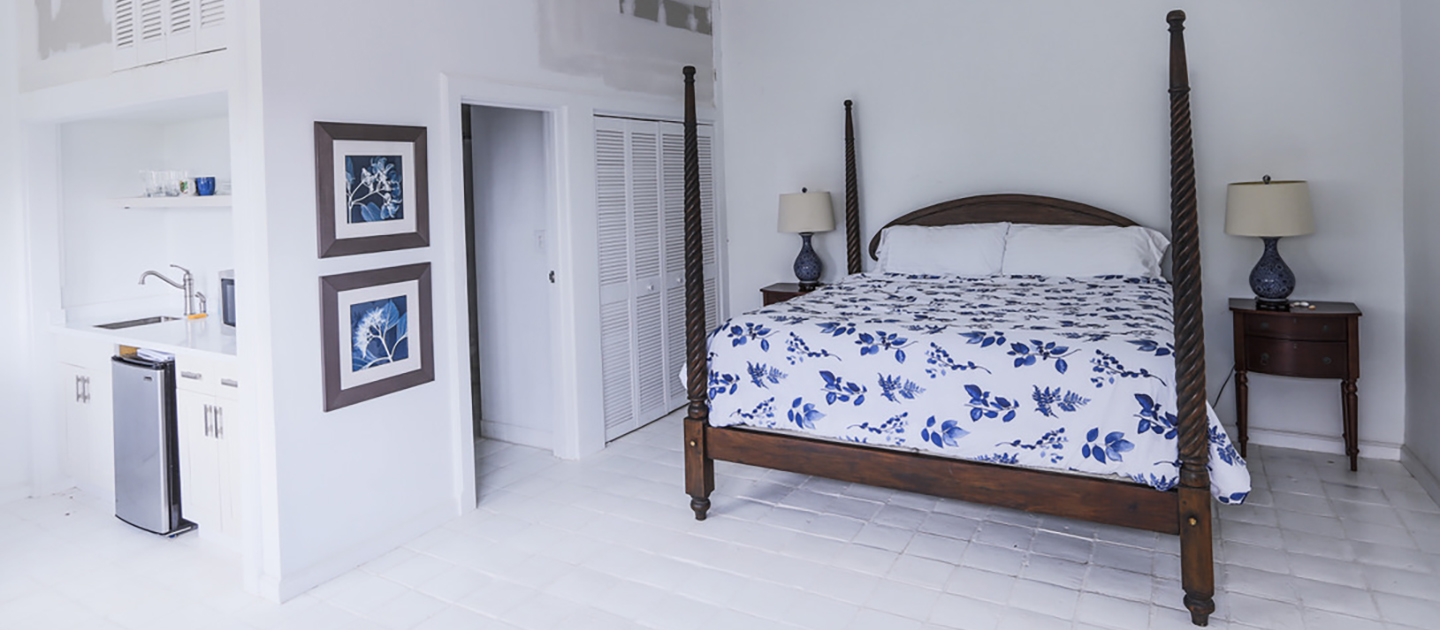 feat sugar apple bed and breakfast blue white room interior
