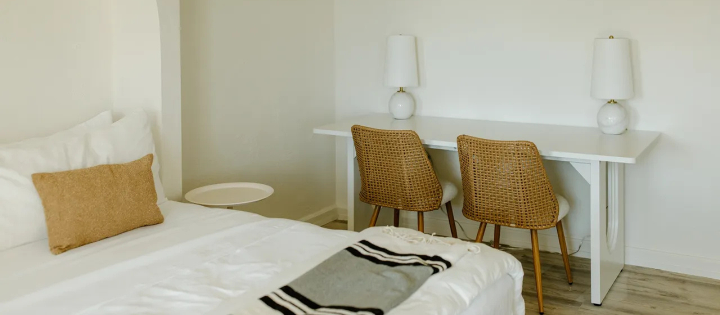 gallery cove hotel desk area