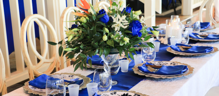 gallery galleon wedding reception blue tablescape 2025 768x336