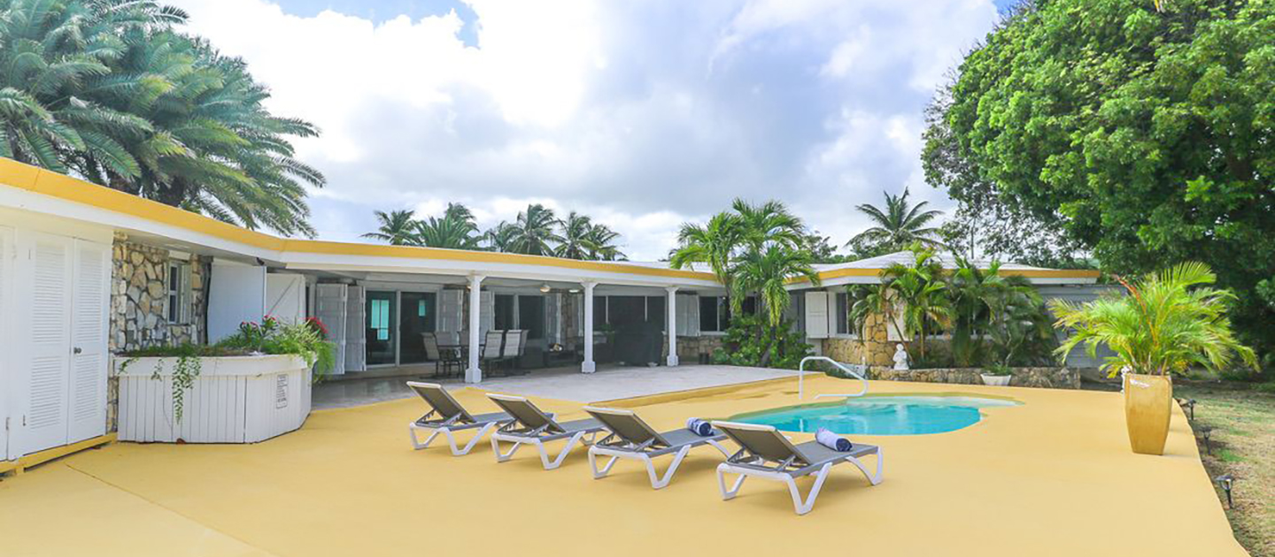 gallery serenity vacation villas coral reef estate pool and deck