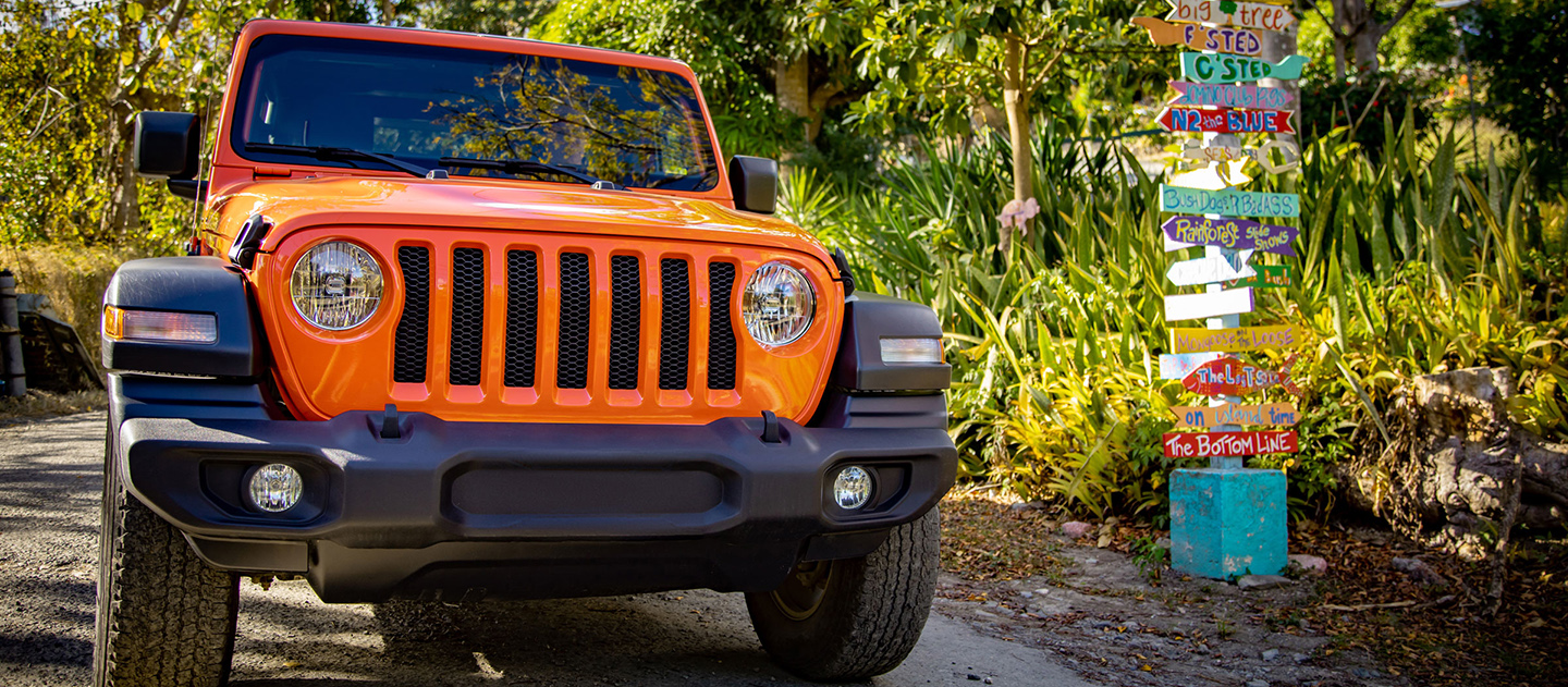 slide centerline Jeep orange wayfinding
