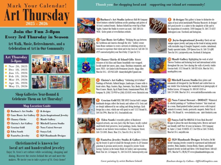 2025 art thursday flyer map 768x576