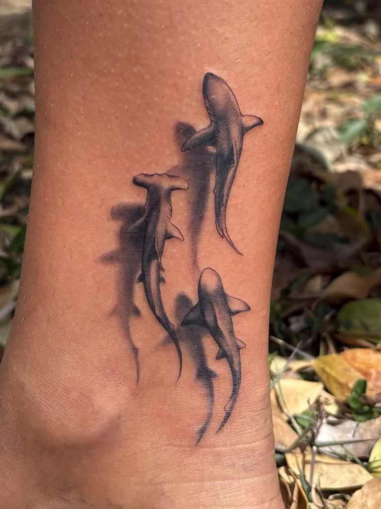 Poseidon Rising Tattoo 2026 sharks 768x1024