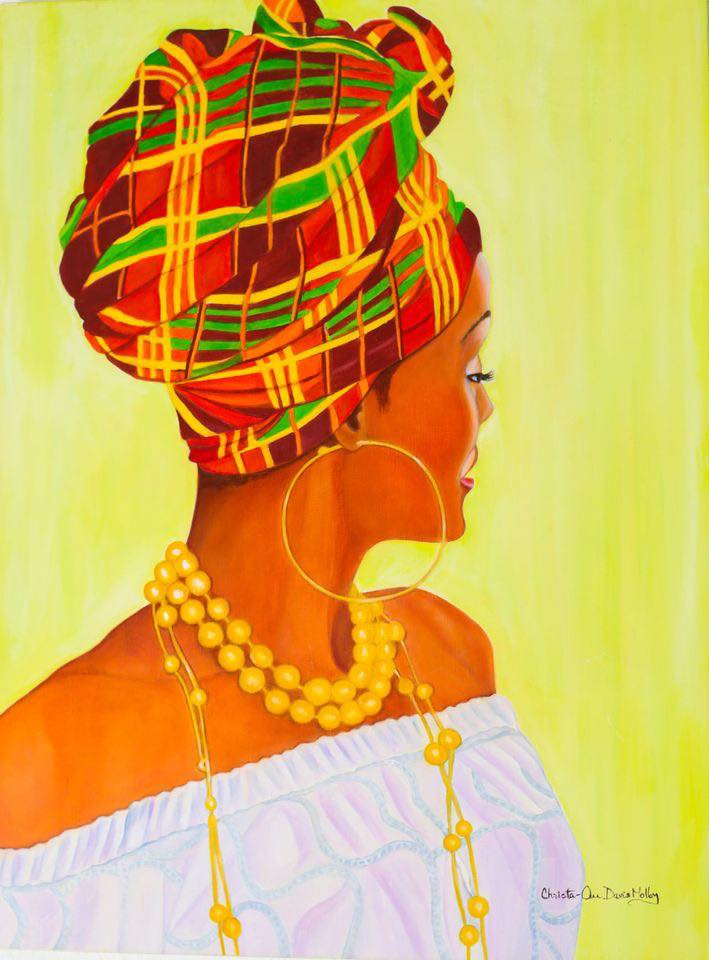 christas art gallery headwrap fb
